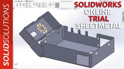 how to make sheet metal part in solidworks|solidworks sheet metal template.